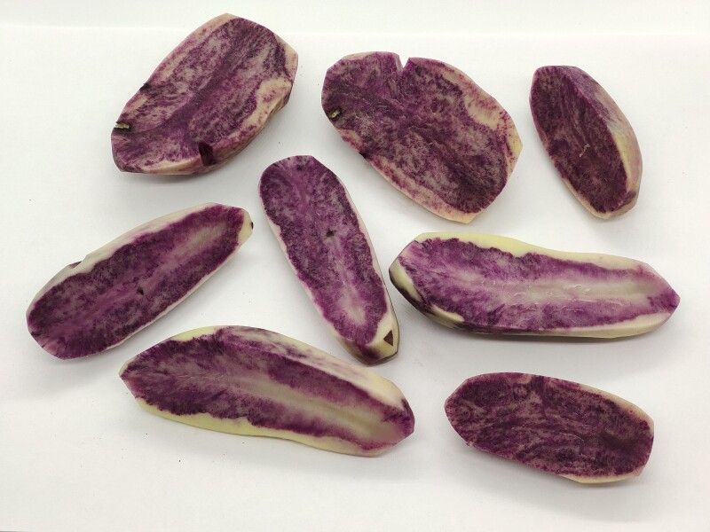 Картофель фиолетовый Purple Congo, 10 клубней