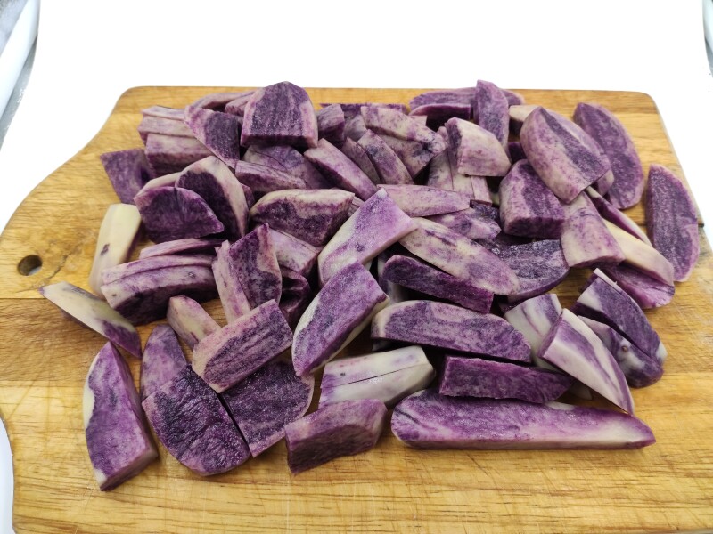 Картофель фиолетовый Purple Congo, 10 клубней